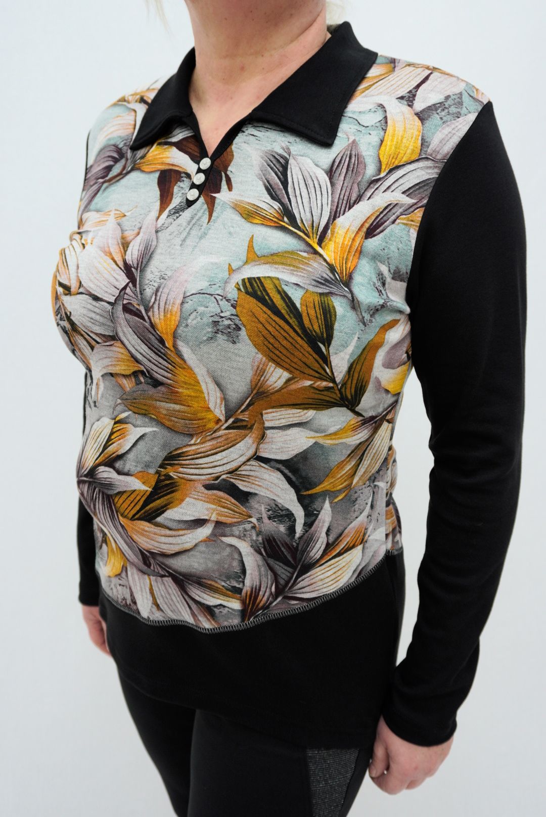 Majica z ovratnikom (pastelna)