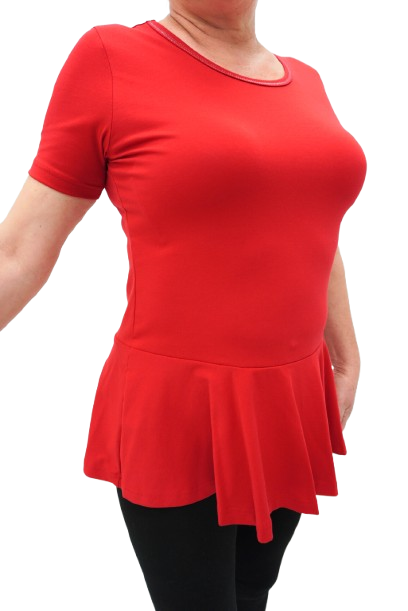 Poletna majica Lara (rdeča)