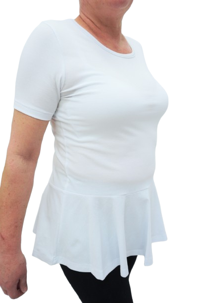 Poletna majica Lara (bela)