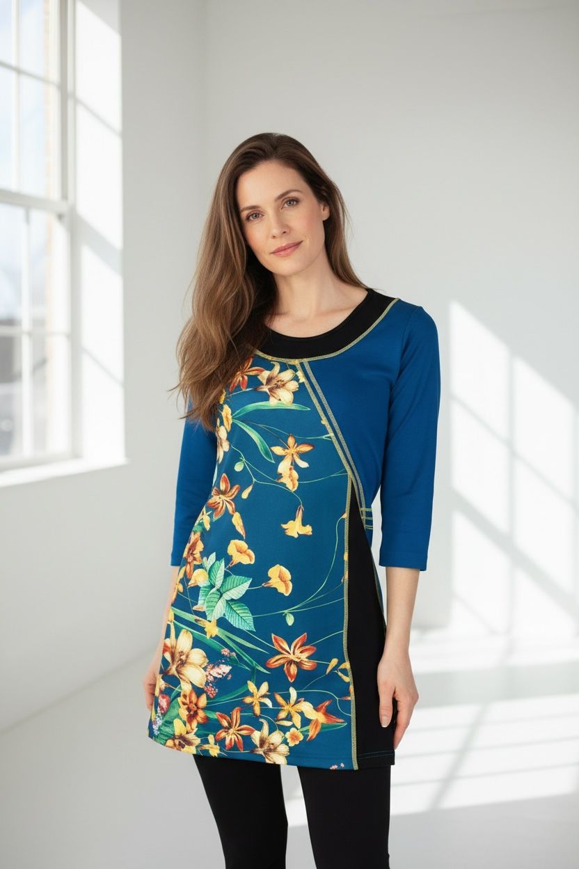 Tunika z rožicami (več motivov