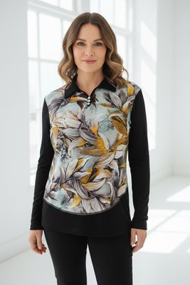 Majica z ovratnikom (pastelna)