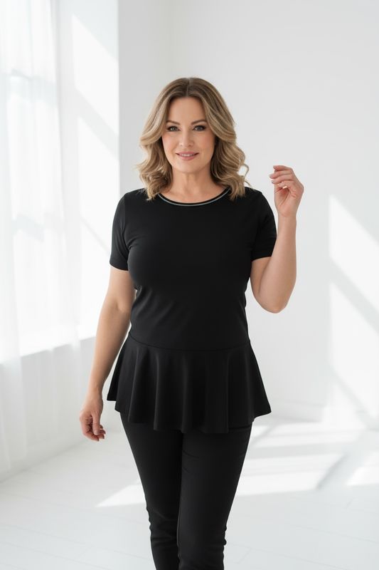 Poletna majica Lara (črna)