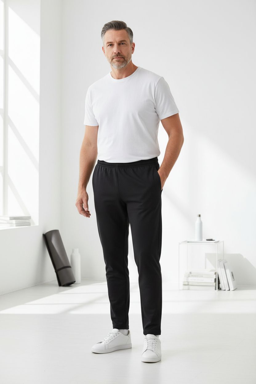 Moške dolge hlače z žepi