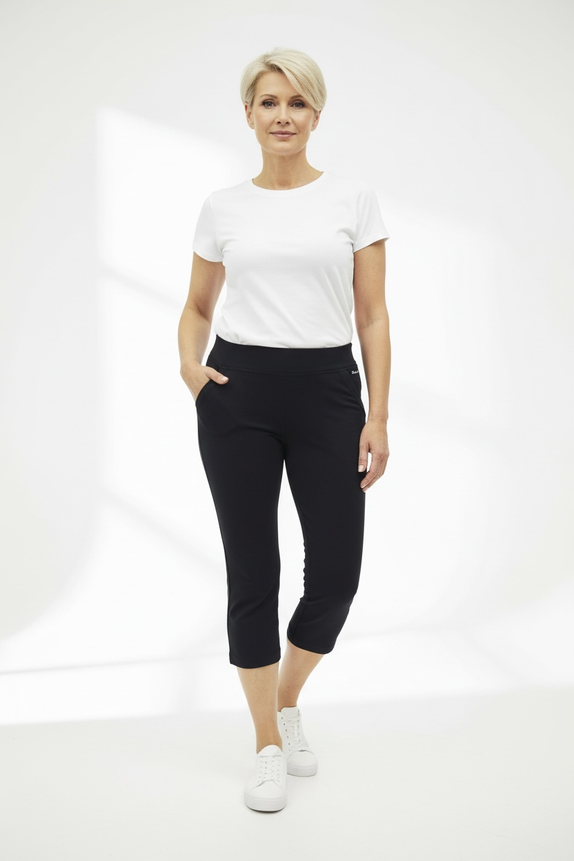 Capri hlače z žepi