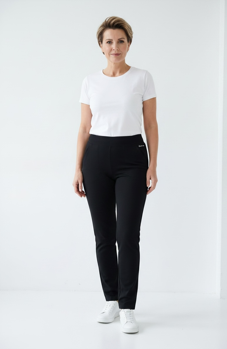 Dolge hlače z žepi (tanke)