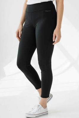 7/8 športne pajkice (gladek, športen material, povišan pas)