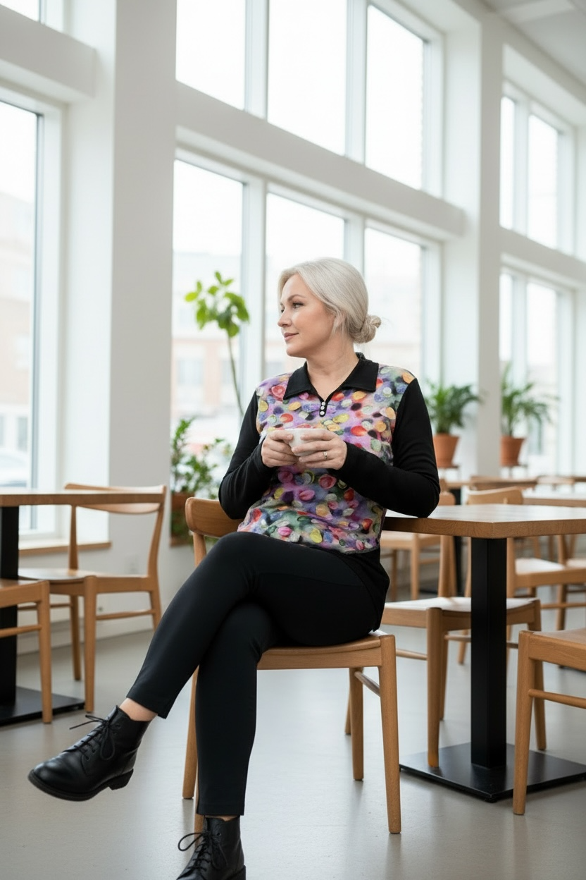 Majica z ovratnikom (bombonček)