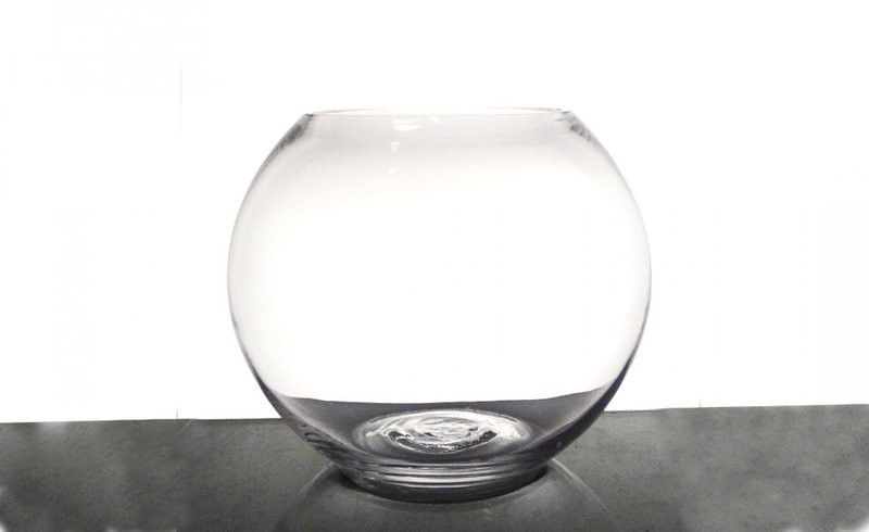 Vaso in Vetro Rotondo