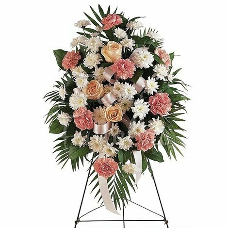 Cuscino di Fiori Freschi - Funebre