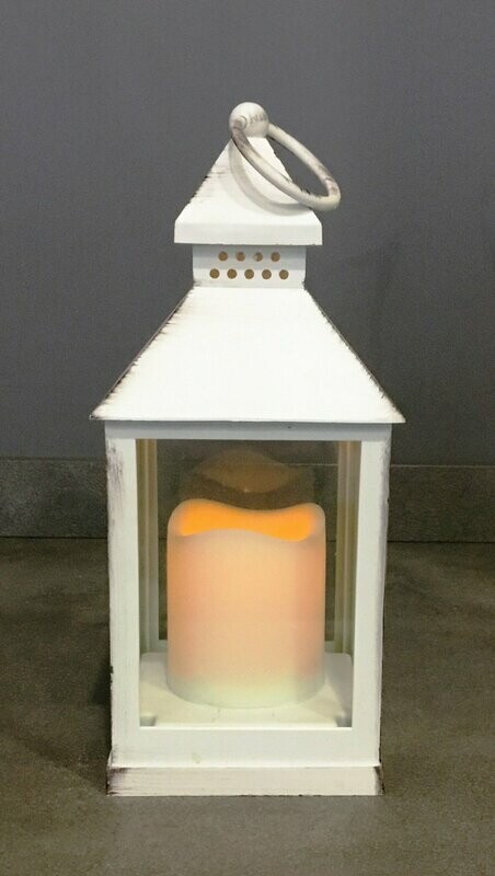 Lanterna con Candela a Led Piccola