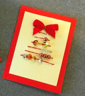 Biglietto Decorato Natalizio Biglietto Decorato Natalizio