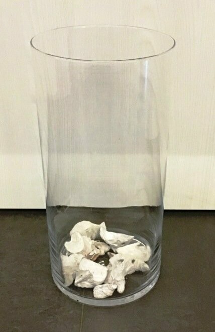 Vaso a Cilindro in Vetro