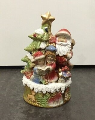 Carillon in Ceramica Babbo Natale Carillon in Ceramica Babbo Natale