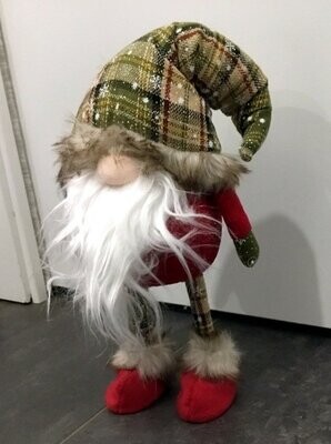 Gnomo Ballerino con Cappello Scozzese Gnomo Ballerino con Cappello Scozzese