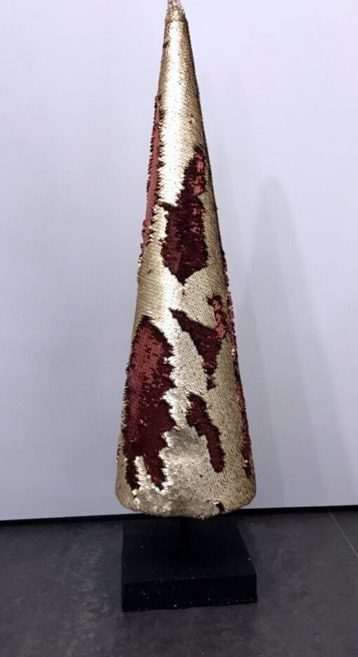Albero a Cono con Paillettes Piccolo Albero a Cono con Paillettes Piccolo