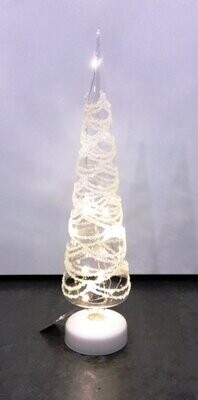 Albero in Vetro con Led Grande Albero in Vetro con Led Grande