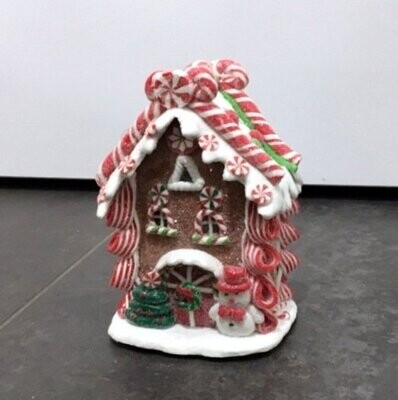 Casa Pan di Zenzero con Led Grande Casa Pan di Zenzero con Led Grande