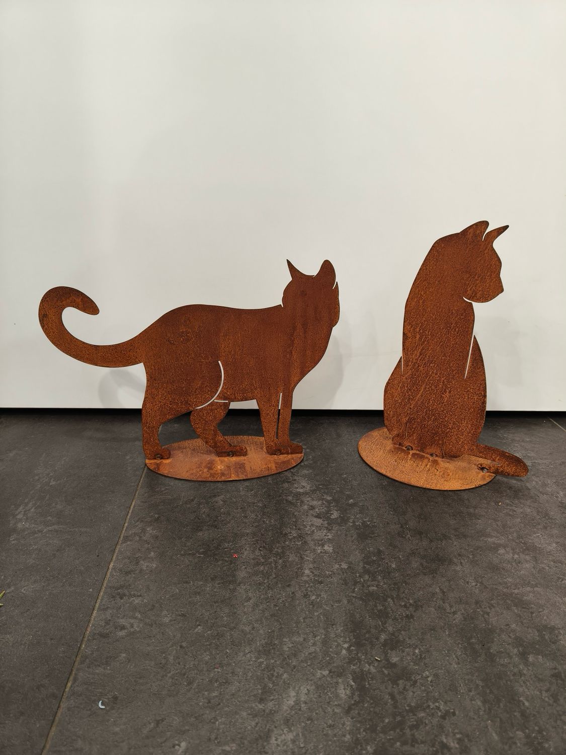 Gatto Seduto in Corten Gatto Seduto in Corten