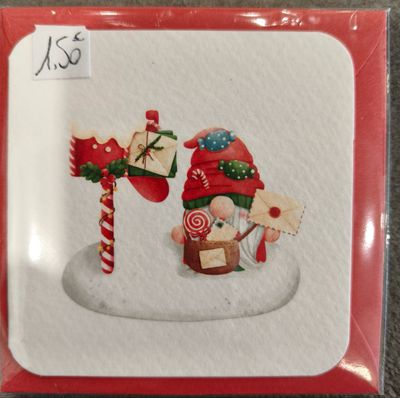 Biglietto Decorato Natalizio Biglietto Decorato Natalizio