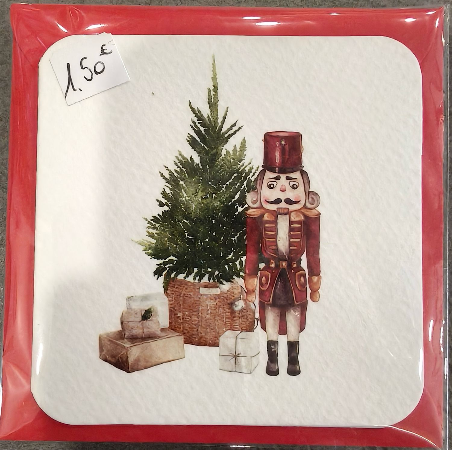 Biglietto Decorato Natalizio Biglietto Decorato Natalizio