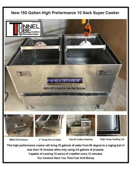 150 Gallon High Performance Commercial Seafood Cooker
