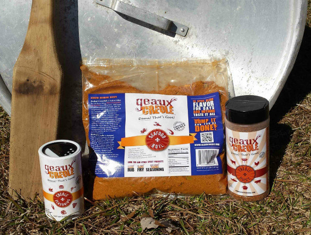 The Trinity (3) Boil, Seasoning, Dust