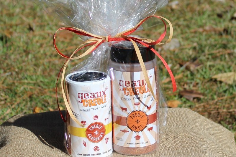 “Twice The Spice” Combo. Creole Dust and Creole Seasoning