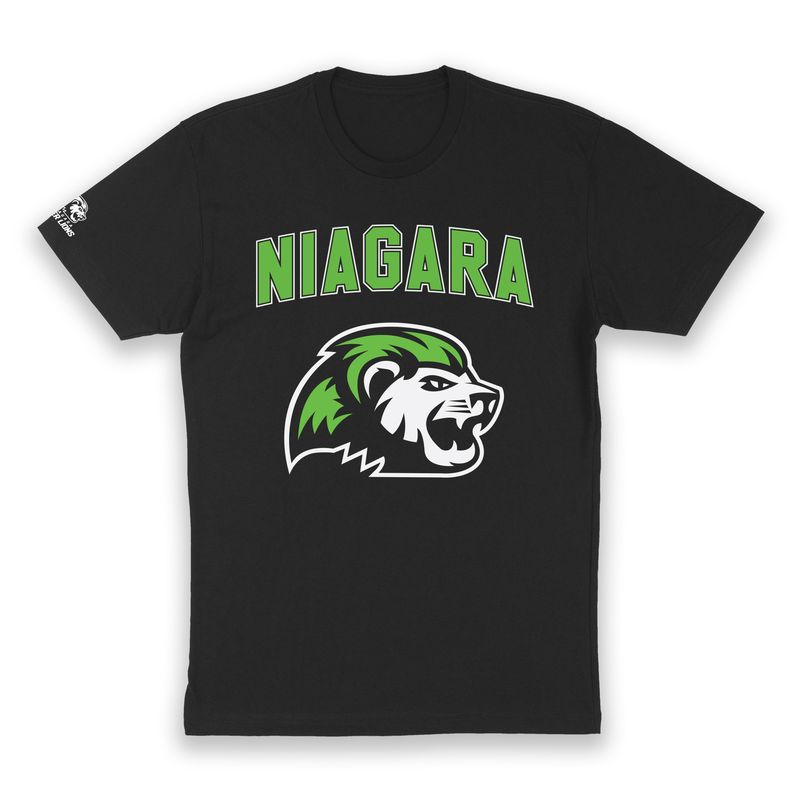 Niagara River Lions Adult Black '24 Jersey Tee Niagara River Lions Adult Black '24 Jersey Tee