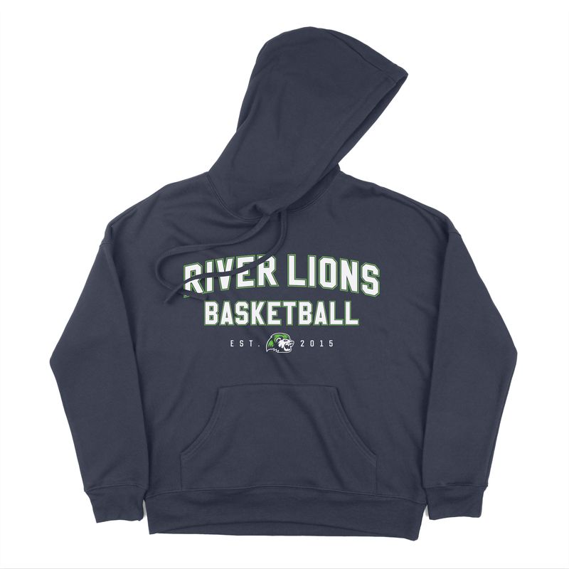 Niagara River Lions Adult Navy Niagara Basketball Hoodie