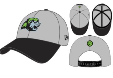 Niagara River Lions 9FORTY Grey Cap