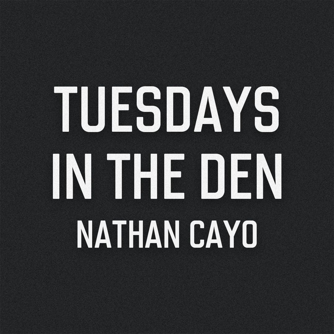 Tuesday's in the Den July 29th - Nathan Cayo (Ages 10-13)