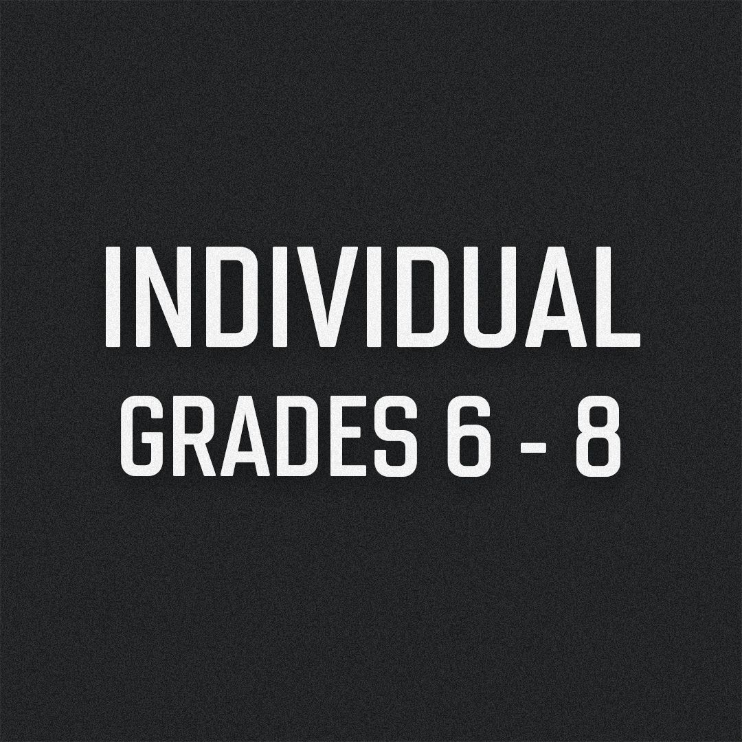 Individual - Middle School Division (Grades 6-8)