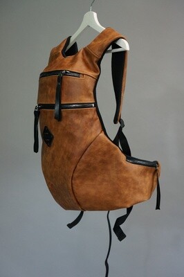 Anatomical Genuine Leather Backpack