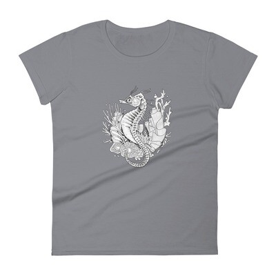 Sea Horse Short-Sleeve Women's T-Shirt