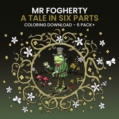 Mr Fogherty Coloring 6+ Pack