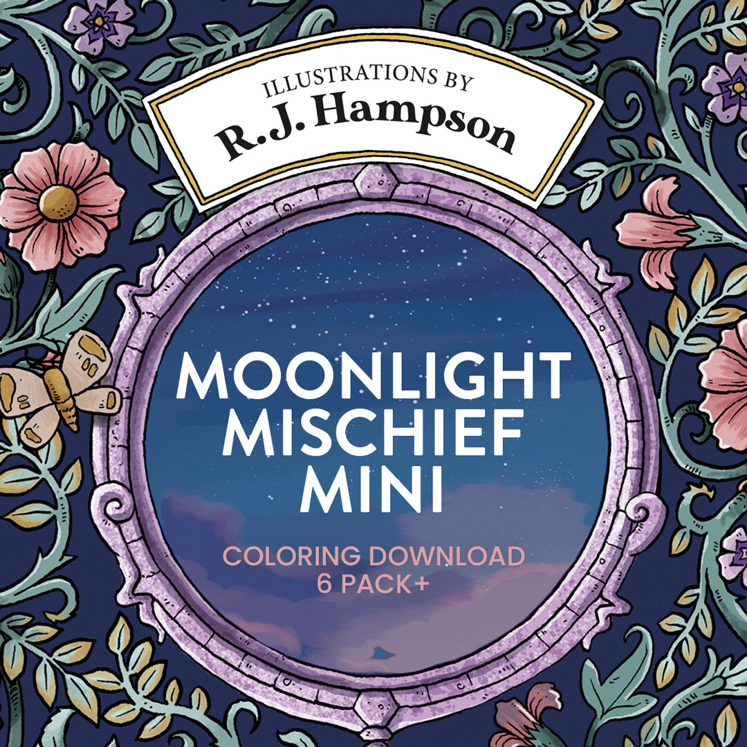 Moonlight Mischief Mini Book 6+ Pack