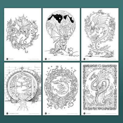 Dragon Dreams Mini Book 6 Pack