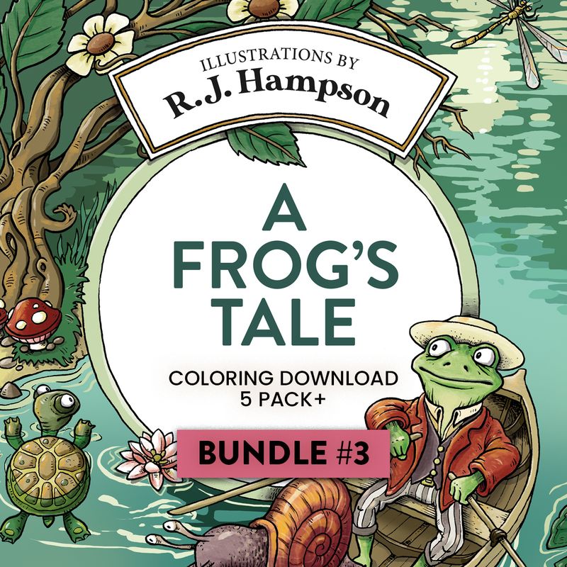 A Frog's Tale Mini Book 3  5+ Pack