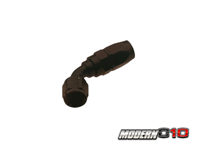 -8an Black Aluminum 60 degree Hose Ends