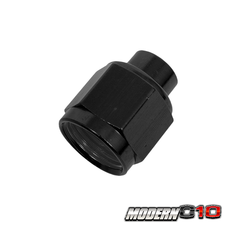 -12an Black Aluminum Flare Caps