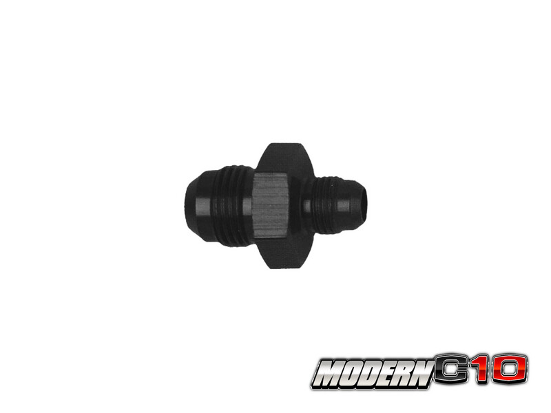 -12an to -6an Black Aluminum Male Reducers