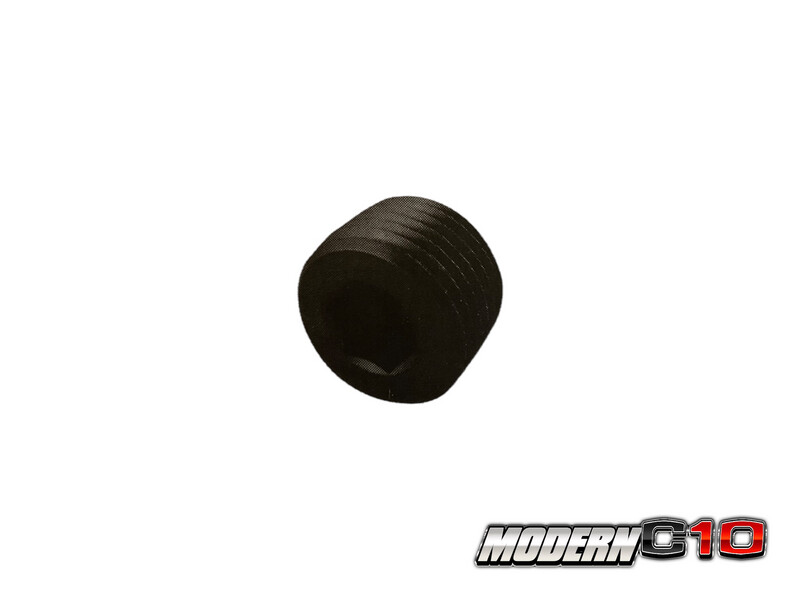 Black Aluminum 3/4” NPT Pipe Plugs