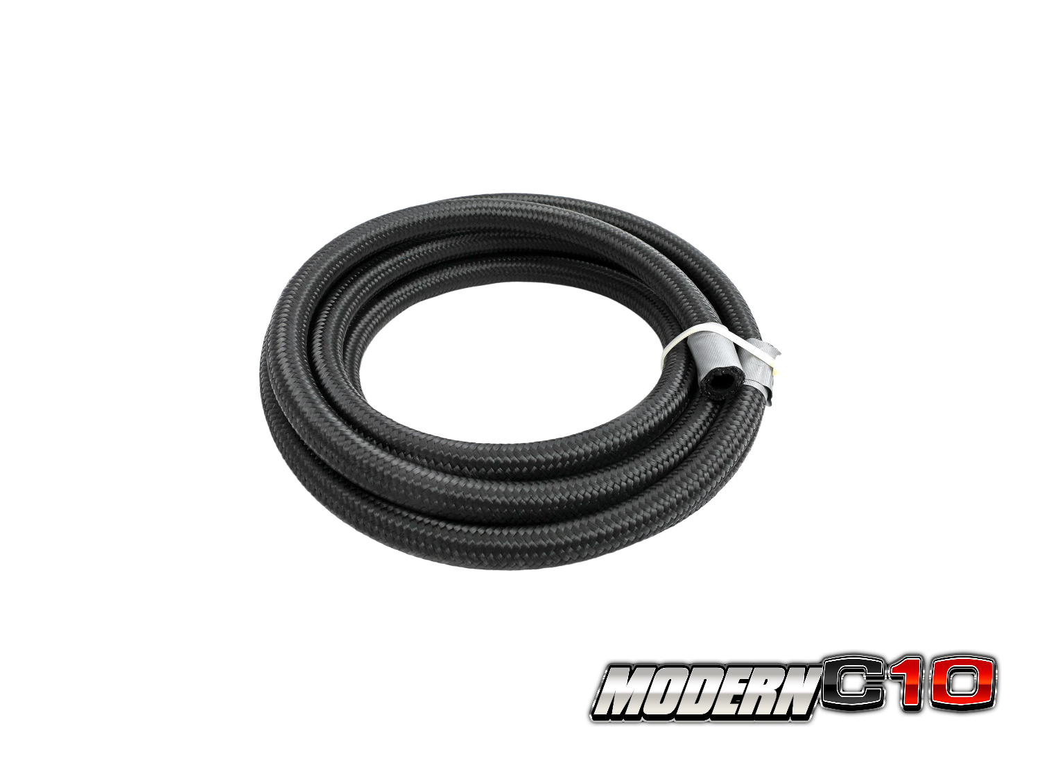 -4an Black Premium Nylon Performance Hose