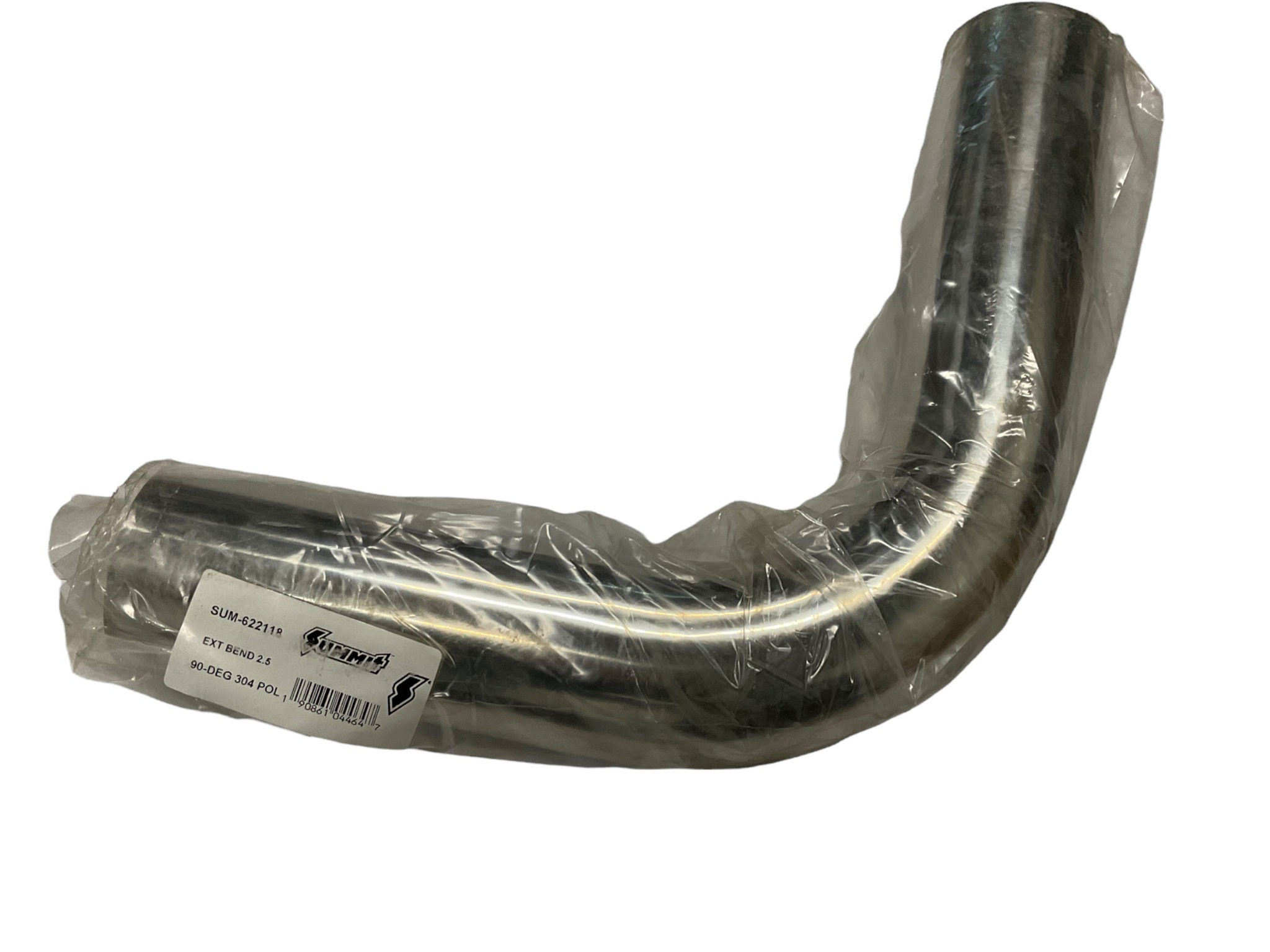 2.5” Stainless Steel 90 Degree Bend