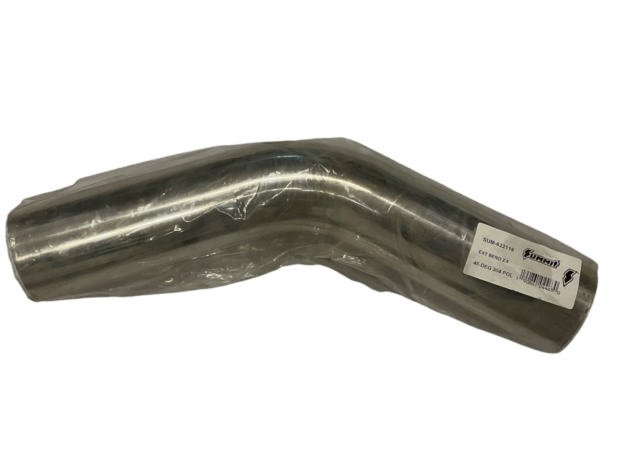 2.5” Stainless Steel 45 Degree Tube