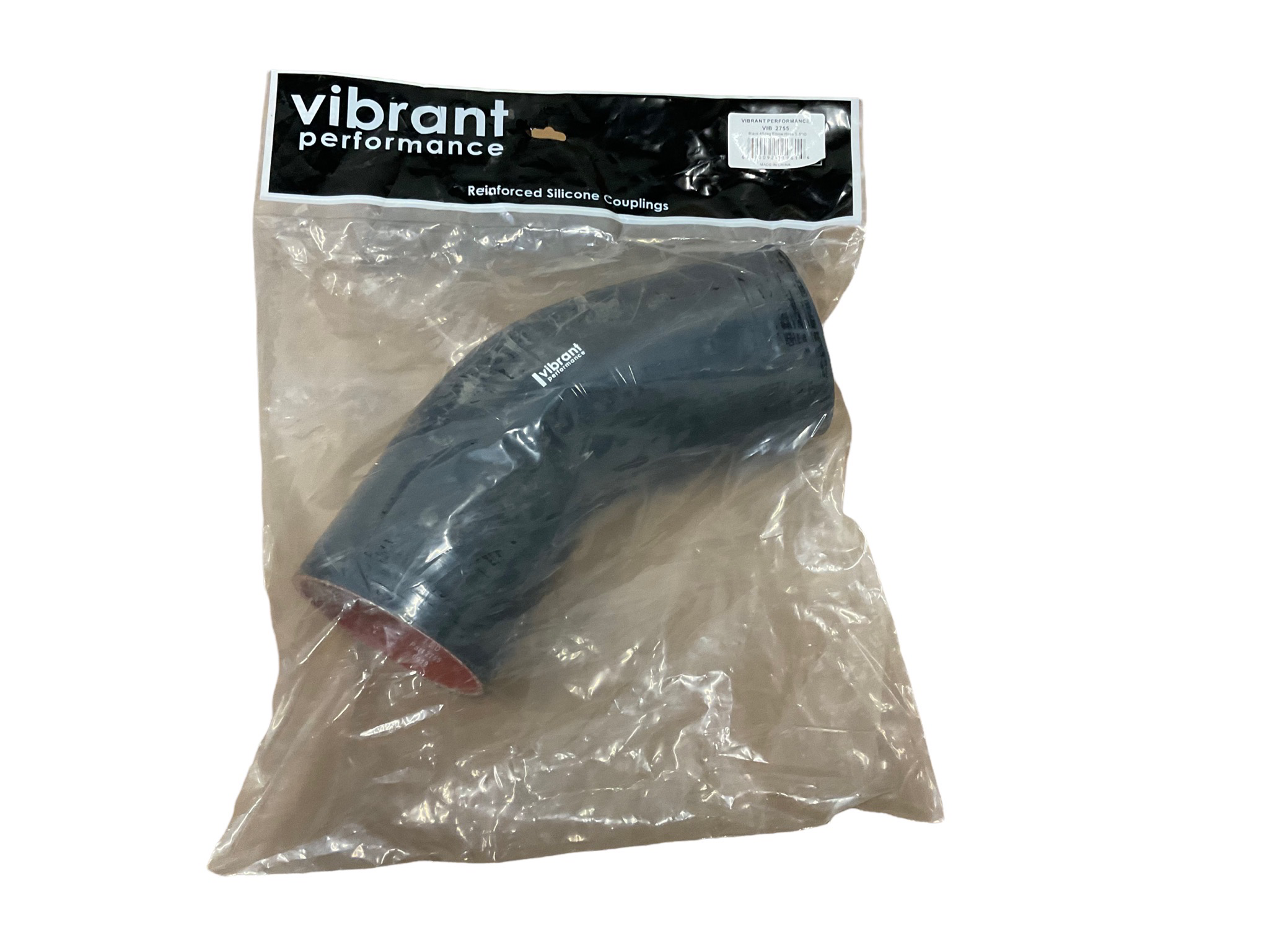 3.5” ID Black 45 Degree Elbow Hose