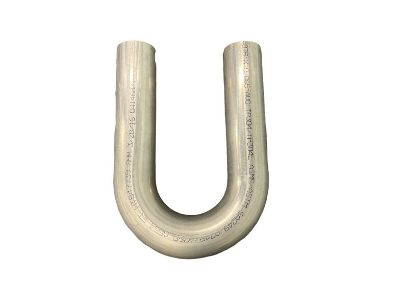 1 7/8” Stainless Steel 180 Degree Bend