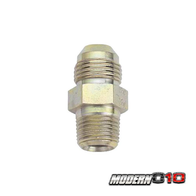 -3an x 1/8” NPT Steel Adapter Fitting