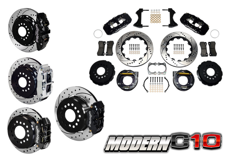 Rear Brake Kit (Big Late Ford Flange)