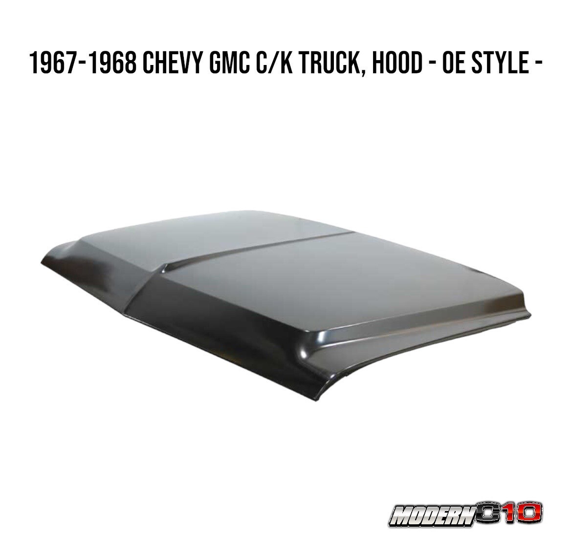 1967-1968 Chevy GMC C/K Truck, Hood - OE Style -